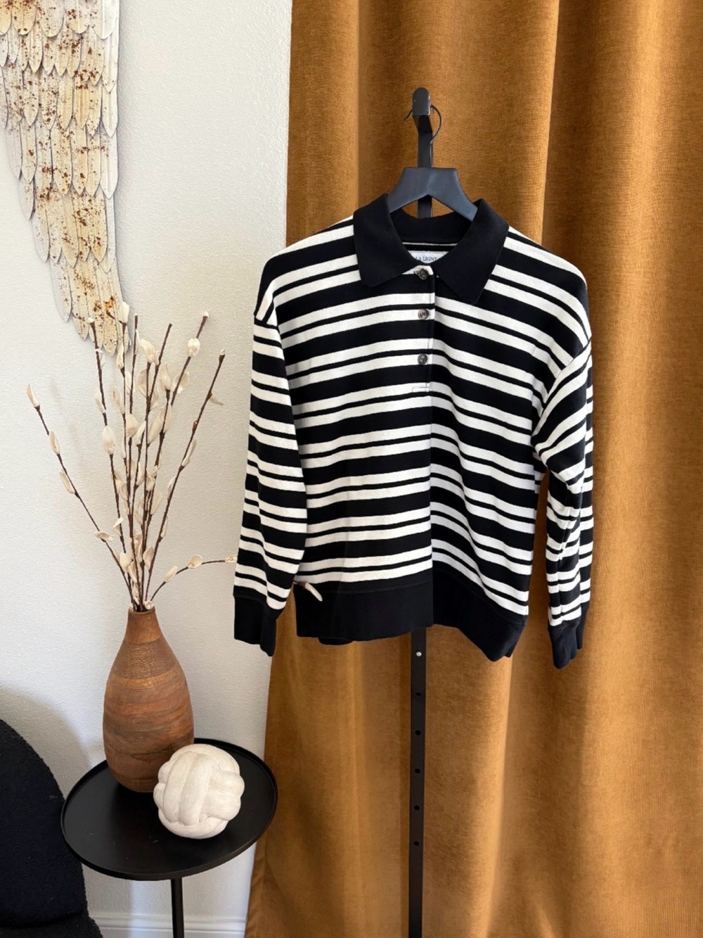 La Ligne striped polo women's Small